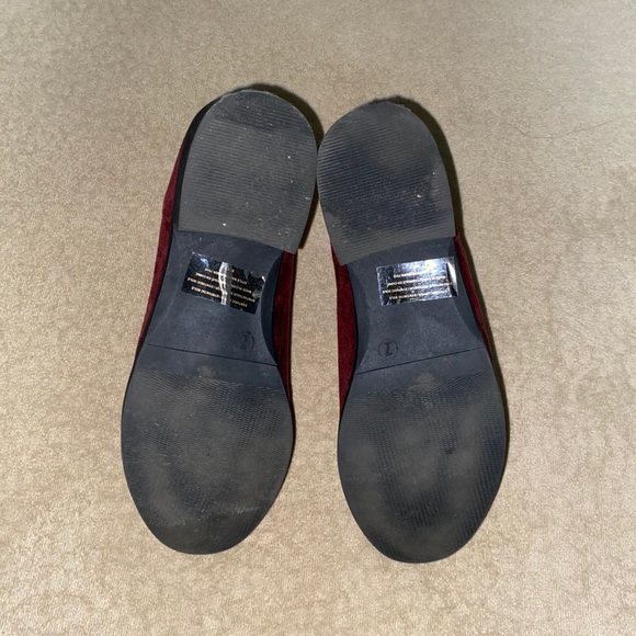 Red Ankle Booties - Picture 3 of 7